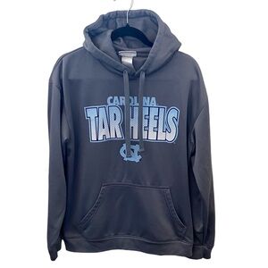 Carolina Tar Heels Gray Hoodie. Size M. Pullover. Front Pocket. Section 101.